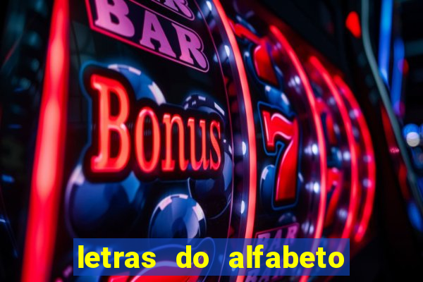 letras do alfabeto personalizadas para imprimir